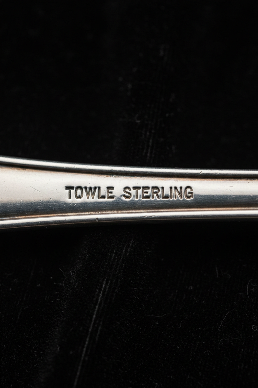 Towle Sterling Stamp Close-Up